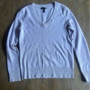 Cashmere Sweater in Soft Lavender